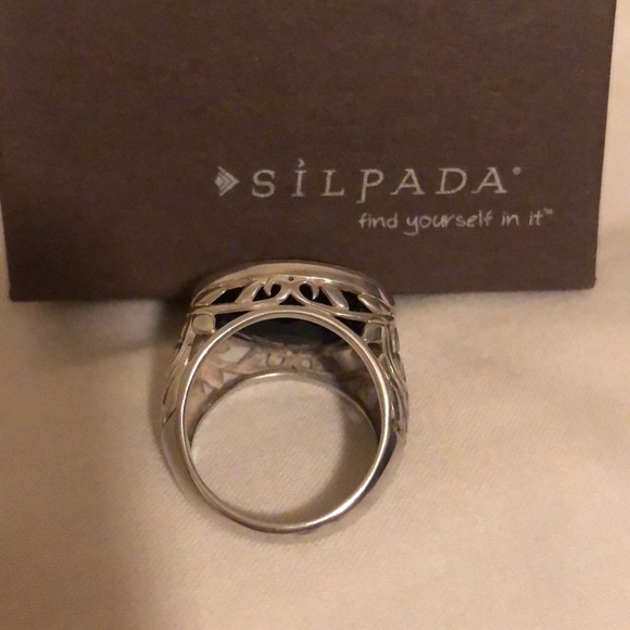 Black Chalcedony Ring - Picture 4 of 5